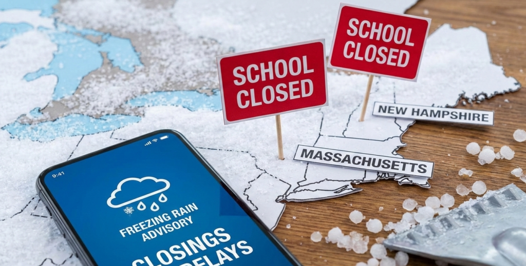 school delays and closings